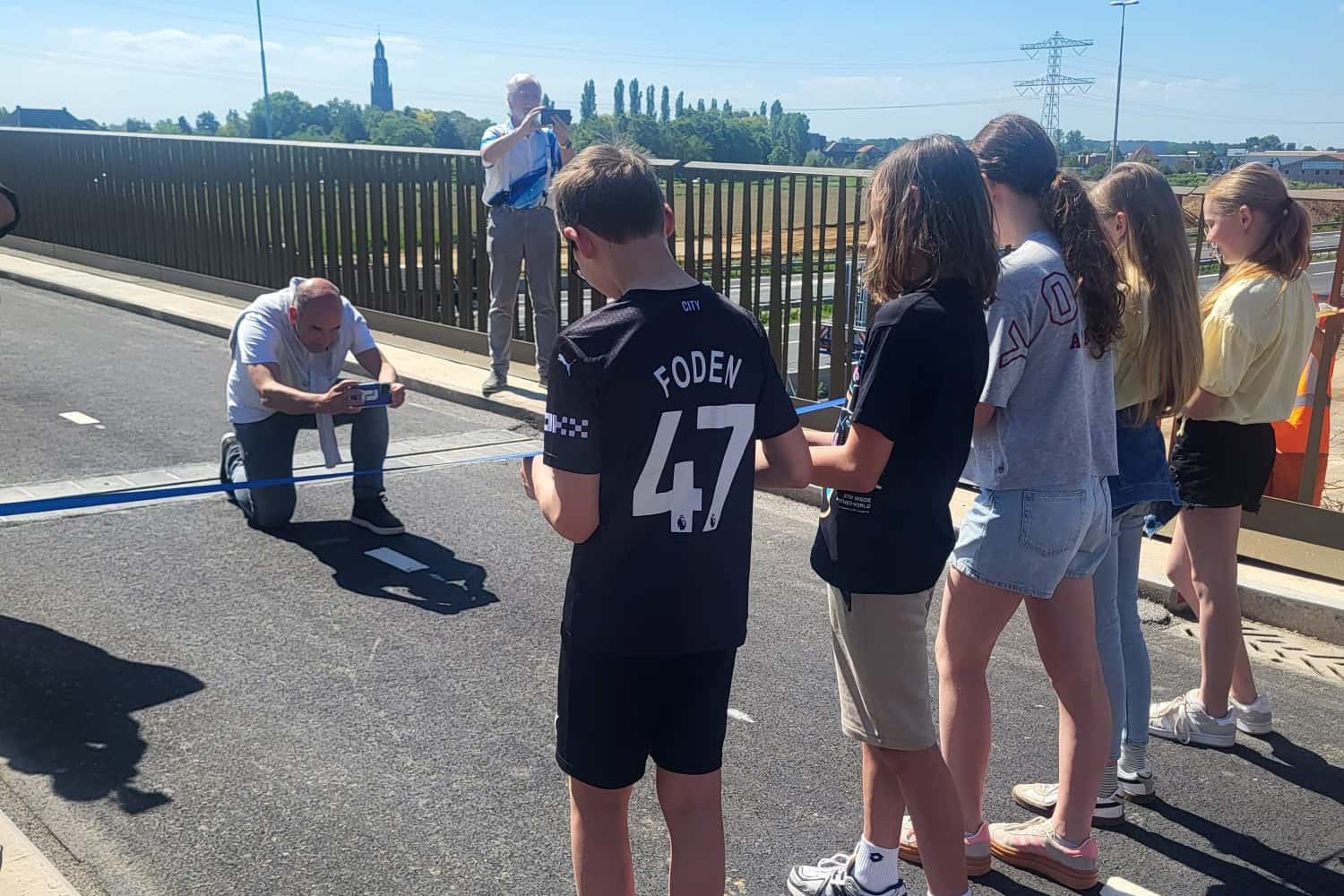 Leerlingen gaan op de foto