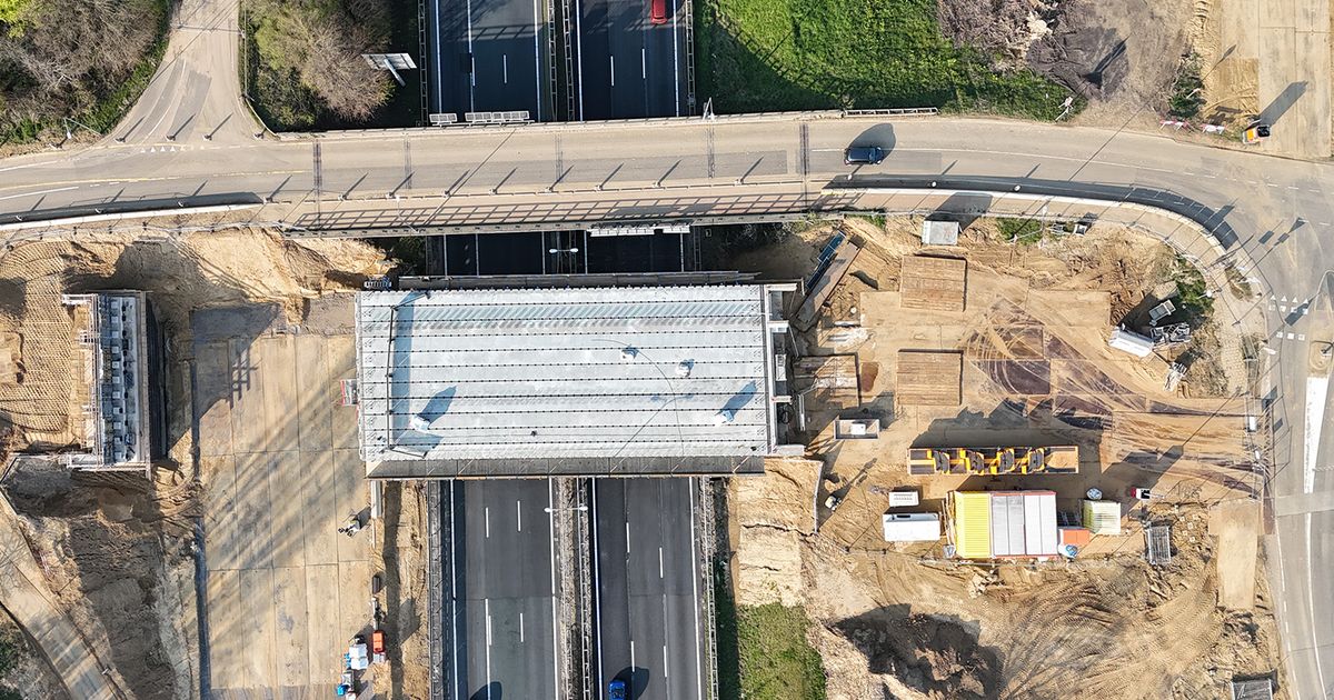 Tijdelijke afsluiting Bergerweg/Oude Postbaan bij Urmond