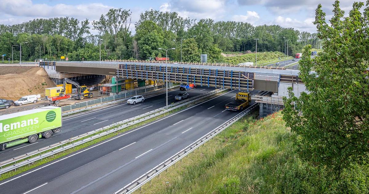 Werkzaamheden viaduct Graetheide: nachtafsluitingen op A2 en Bergerweg in Sittard-Geleen